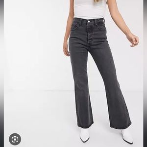 Levi’s Ribcage Flare Jeans Black